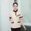 Fashion Hotel Clothes Unisex Cleaner Tunic and Pant Housekeeping Restaurant receptionist Staff Scrubs Uniforms