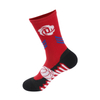 Men Custom logo Socks Soccer Grip Socks With Logo Jaquard for Promotions