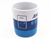 Airlines Logo Printing Custom Gift Ceramic Coffee Mug