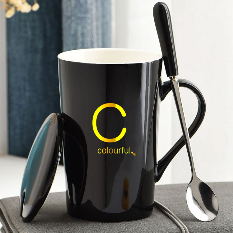 Elegant Office Gift Birthday Gift Alphabet Coffee Mug
