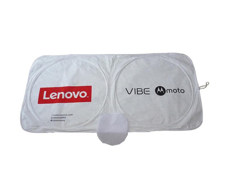 Fine Quality Custom Logo Printing Summer Gift Tyvek Car Sun Shade
