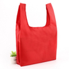 Reusable nylon foldable supermarket shopping bag wholesale custom eco friendly polyester folding grocery bag