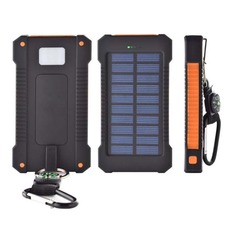 Solar Charging Outdoor Hiking Camping Military Solar Power Bank 10000mah 20000mah