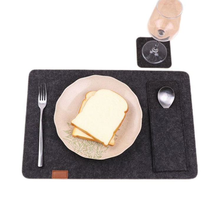 Custom Kitchen Dinning Table Mats Set