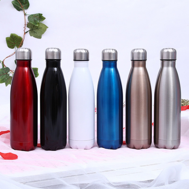 304# Stainless Steel Cola Shape Drink Promotional Gift Thermal Bottle