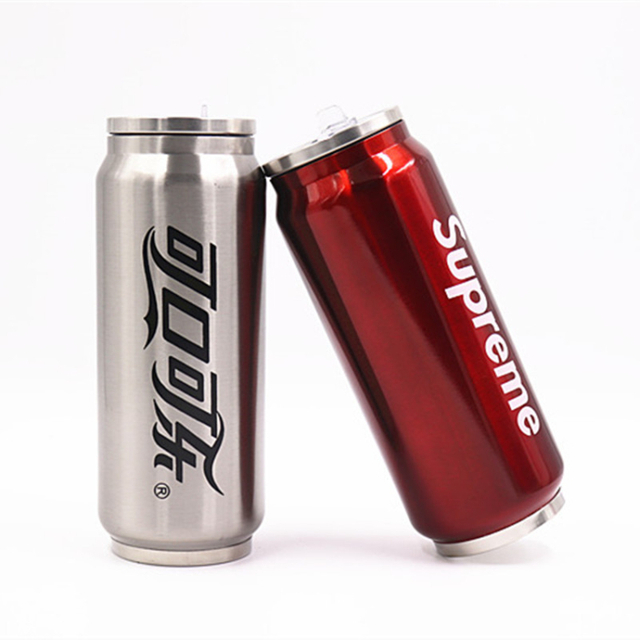 Cola Can Shape Stainless Steel Wine Beer Beverage Drink Promotional Gift Thermal Bottle