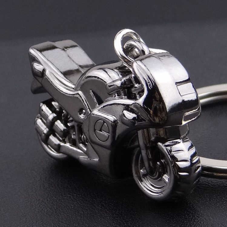 Children Toy Souvenir Gift Metal Motorcycle keychain Key Ring