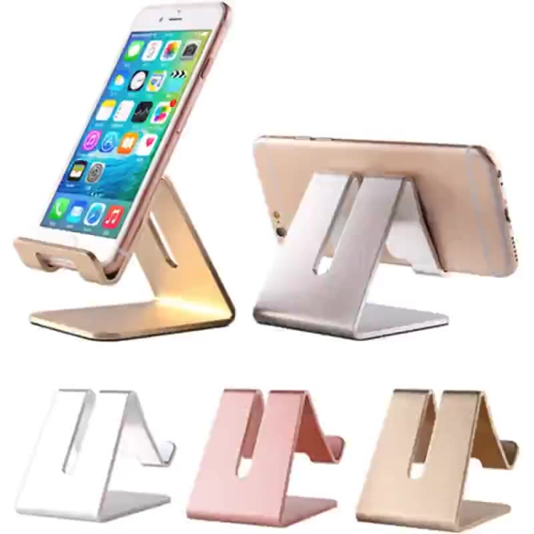 Aluminum Alloy Metal Mobile Stand on Desk