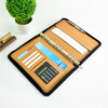 PU Leather Custom Portfolio Manager Meeting File Folder