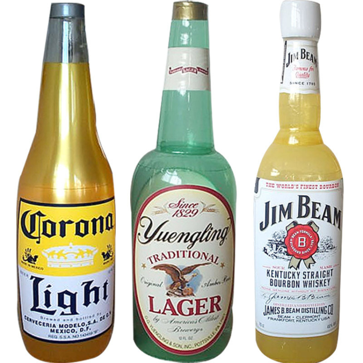 Beer wine drink exhibition Advertising PVC inflatable Bottles model