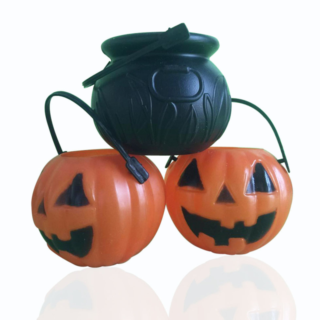 Halloween Printed Bowl Party Decoration Holiday Party Supplies,event Pumpkin Halloween candy bowl