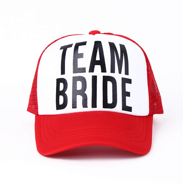 Cotton Wedding Gift Team Bride Cap