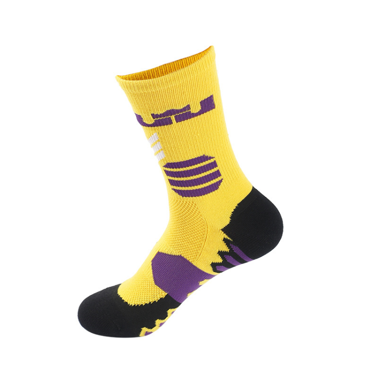 Men Custom logo Socks Soccer Grip Socks With Logo Jaquard for Promotions