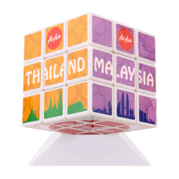 Airasia Airlines Promotional Gift Magic Cube Toy Advertising Rubik’s Cube