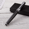 High quality custom logo low moq business vip client roller black gel ink roller heavy signature pen