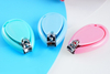 Candy colors Baby nail tools Nail clipper Kids carbon steel single scissors Newborn baby special anti pinch nail clipper
