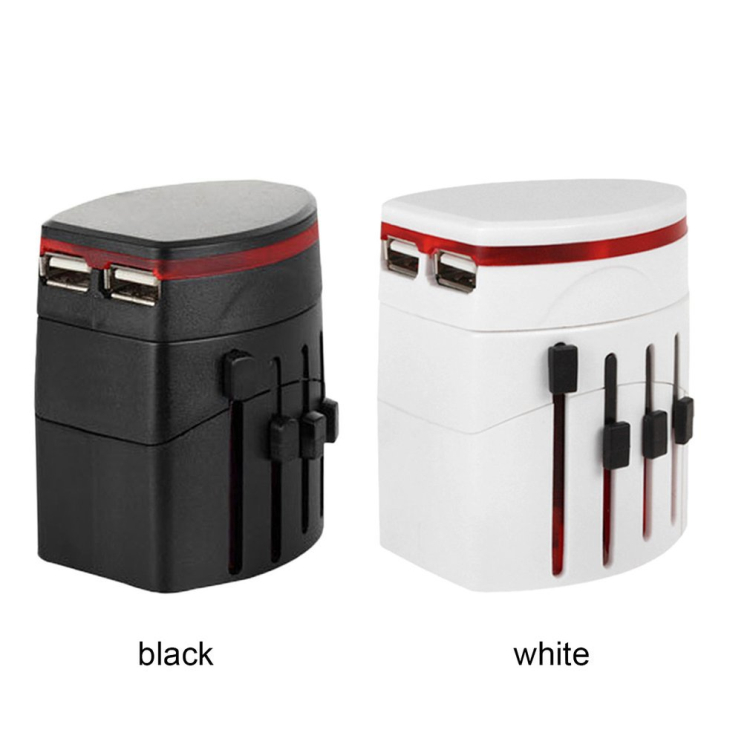 Global Worldwide Travel Charger Power Adapter 2 USB2.1A