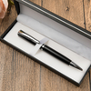 Cheap Metal Ball Pen Refills Luxury Black pen with gift box packing