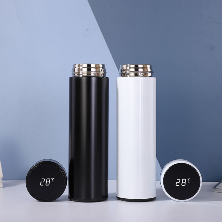 500ML Stainless Staill Thermos Bottle with LED Temperature
