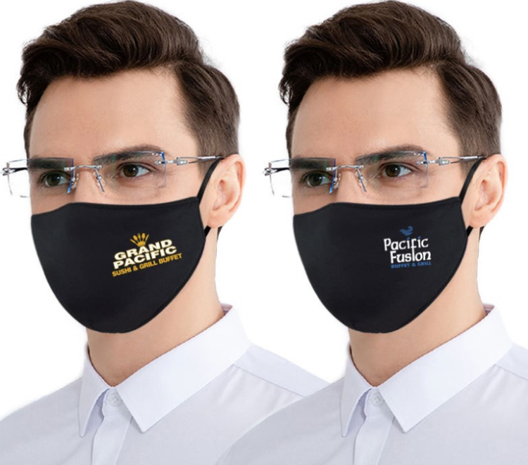 Washable Custom Printing Promotional Gift Fabric Face Mask