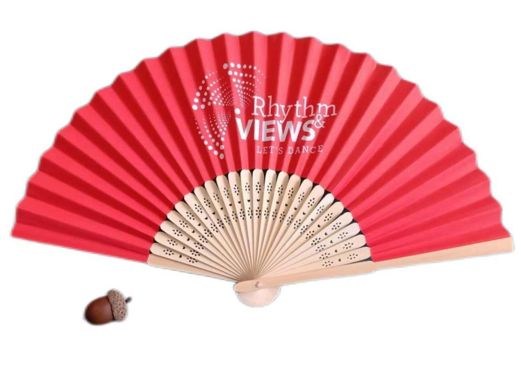 Event&Party supplies Gift Logo Printing Bamboom hand fan hand made Japanse fans