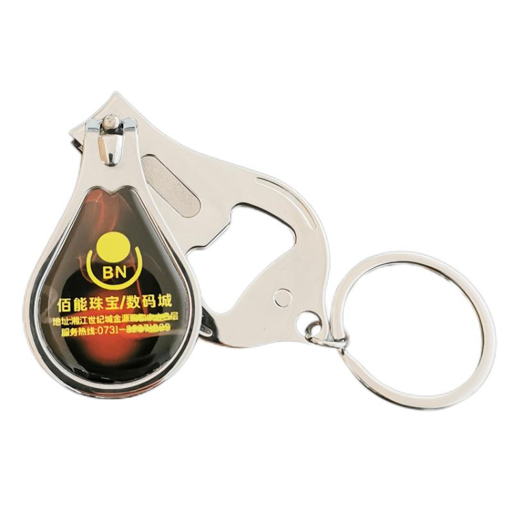 Custom Logo Marketing Advertising Gift Nail Clipper with Opener