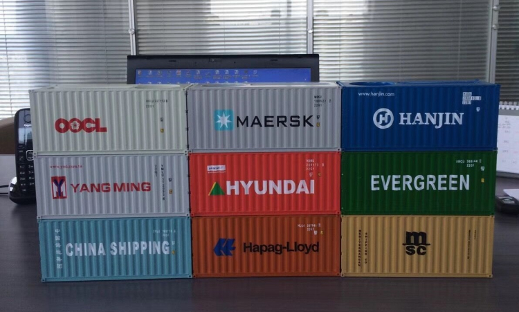 Shipping Line Promotional Gift Creative Wooden Pallet Container Shape Paper Block Memo Pad