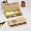 Eco Stationery Set Memo Pad with Sticky Note Ruler