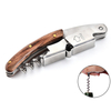 Promotion Gift 3 In 1 Function Bar Waiters Wood Handle Red Wine Bottle Opener Corkscrew