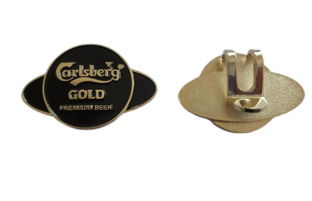 Beer Promotional Gift Custom Logo Metal Personalized Golf Ball Marker Poker Chip Coin Magnetic Enamel Golf Hat Clip Custom
