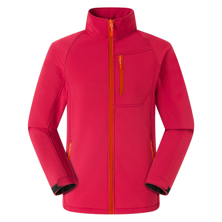 Women Fitness Sports Wind Jackets Outdoor Hiking Skiing Winter Soft Shell Jackets