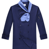 High Quality unisex chef uniform Hotel Kitchen work clothes Short Sleeved Chef Restaurant uniform cooking shirt Jacket+Hat+Apron