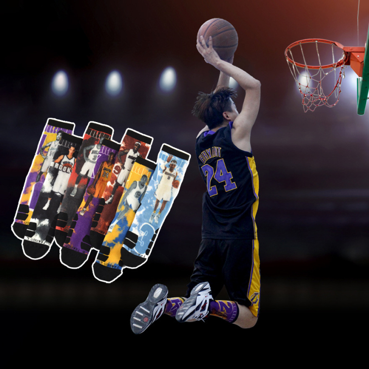 Basketball team Gift Logo socks custom logo Football Soccer Grip Socks With Logo 