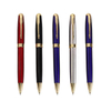 Business Luxury Color Twist Hotel Pen Metal Laser Ball Pen with Custom Logo
