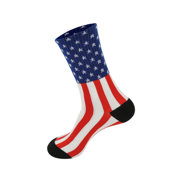 American Presidential Election Campaign Material Promotional Giveawawys Gift Cotton Socks with candidate name jaquard 