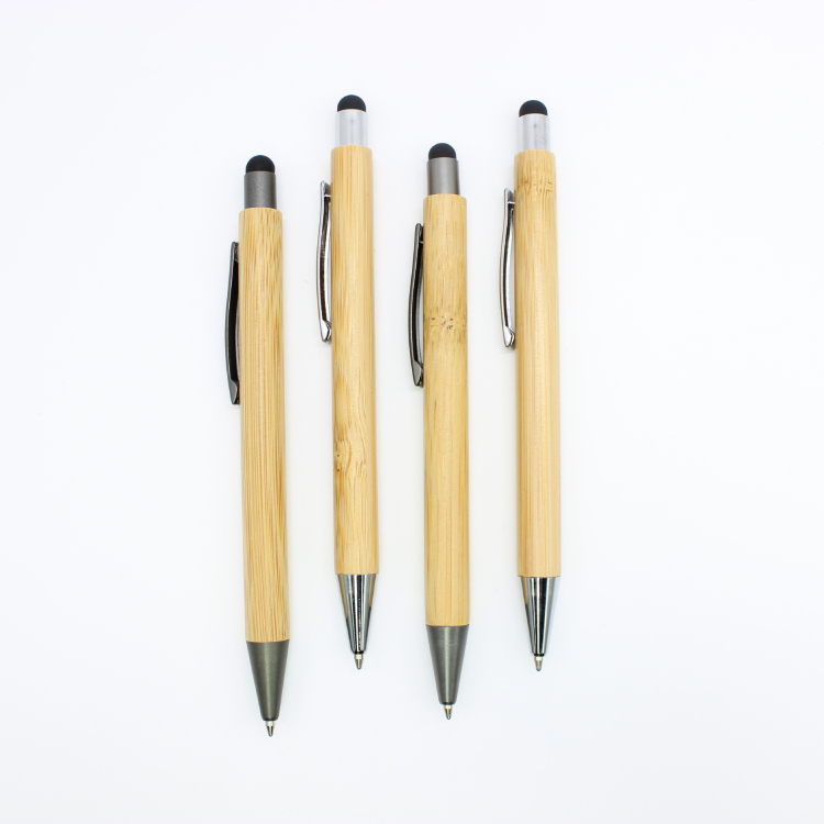 Eco Friendly Promotional Gift Green Bamoon Stylus Pen