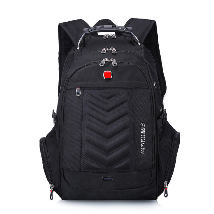 Custom Logo Gift Oxford Waterproof Classical Business Laptop Backpack with Power Bank Charging