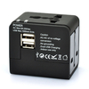 High End 2USB EU US Worldwide Global Trave Adapter