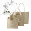 Eco Friendly Personalized Logo Jute Shopping Bag