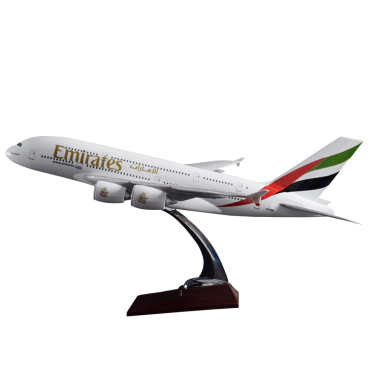 Emirates Air Promotional Gift Airplane Model Resin Plane Model Alloy Aircraft Model