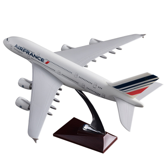 Air France Custom Logo Airplane Diecast Model Resin Plane Model Alloy Aircraft Model