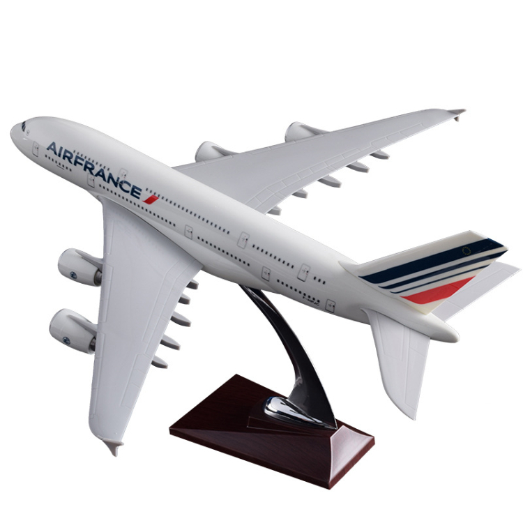 Air France Custom Logo Airplane Diecast Model Resin Plane Model Alloy Aircraft Model