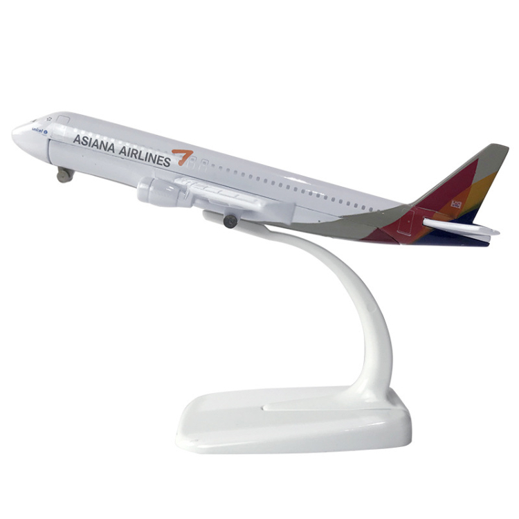 Asiana Airlines Promotional Gift Airplane Diecast Model Resin Plane Model Alloy Aircraft Model