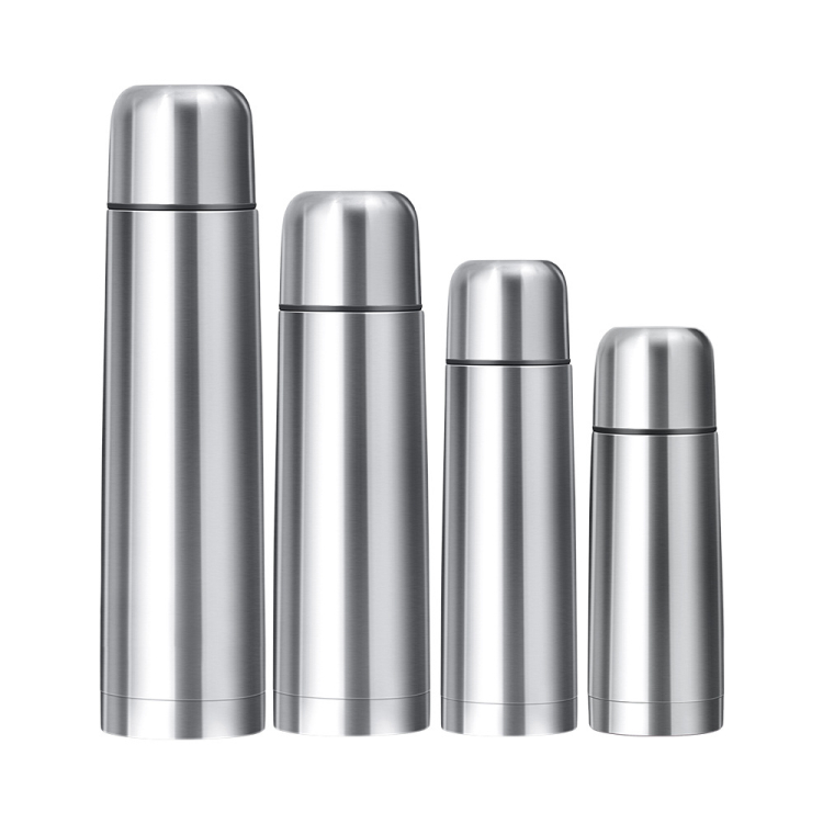 Bullet Shape Bottle Double Wall Stainless Steel Thermos Vacuum Thermal Flask