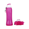 BPA Free Foldable Outdoor Portable Silicone Drink Bottle