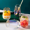 Egg Shape Glass Cup