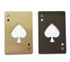 Creative Gift Metal Playing Card Creative Bottle Opener