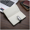 Custom Logo Business Gift Leather Notebook Wallet Keyring Set