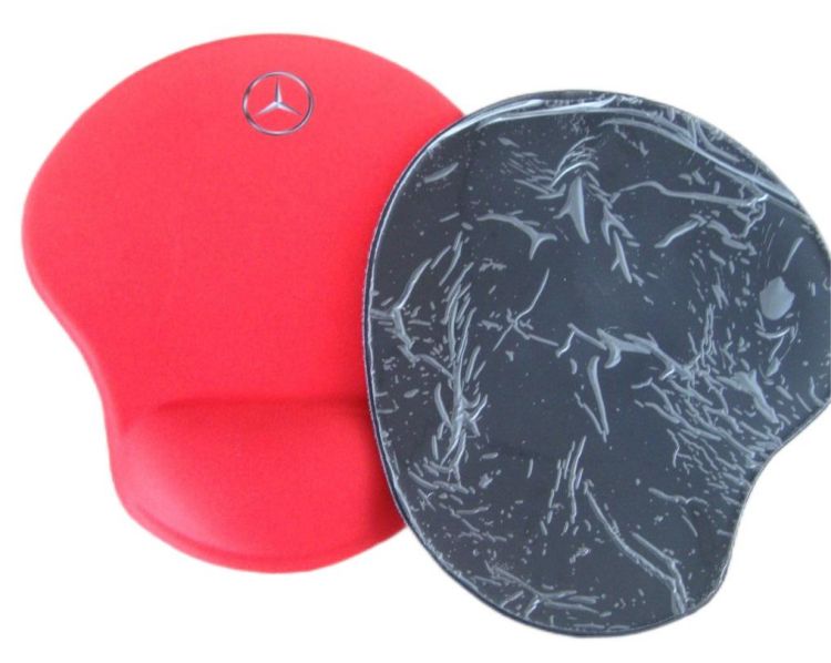 Custom Comfortable Nonslip wrist rest pad ergonomic support mouse pad with wrist support rest