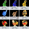 Customized Top Quality Jade Glass Award Crystal Plaque Trophy For Business Gift and school
